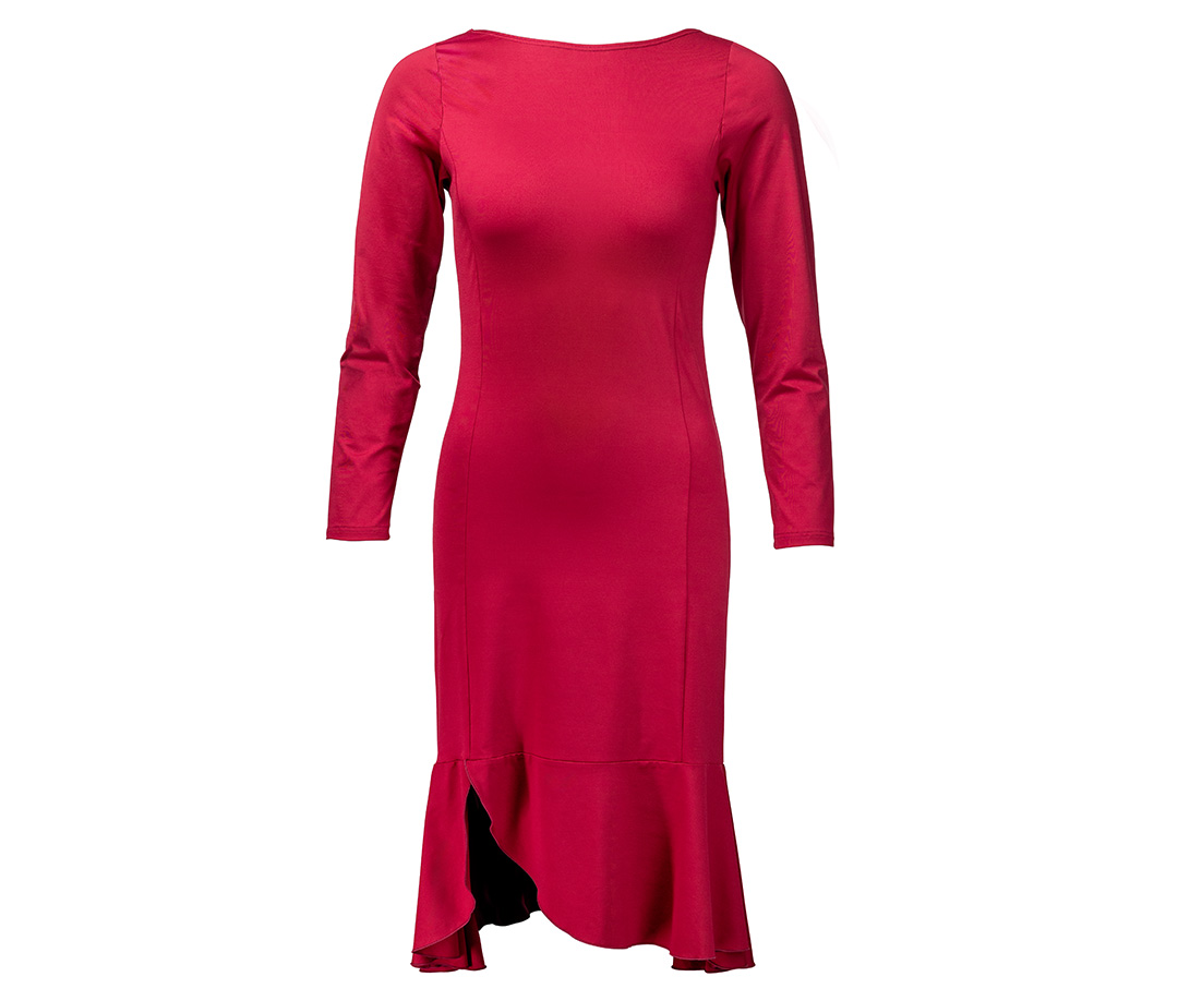 Tanzkleid Zuri Bordeaux