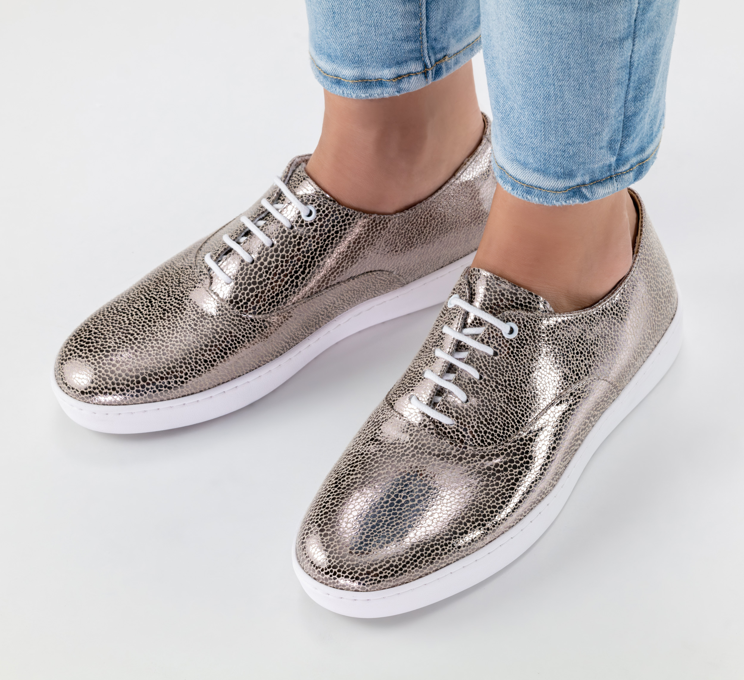 Whitney Print antik-beige