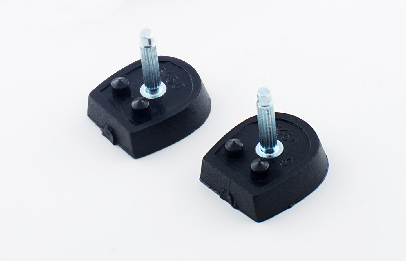 Absatzfleck für 6 cm Absatz schwarz