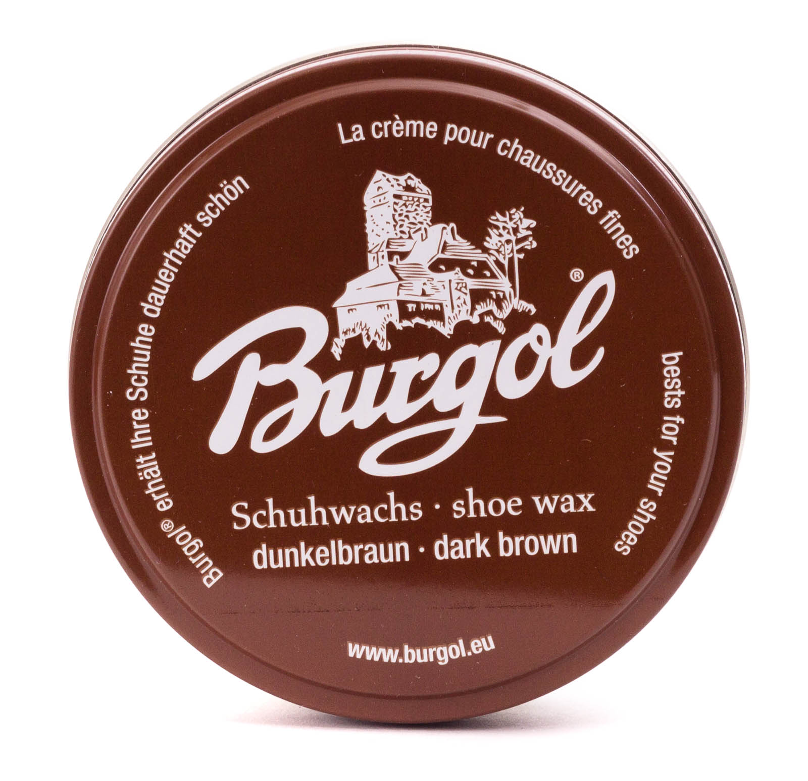 Schuhwachs Dunkelbraun
