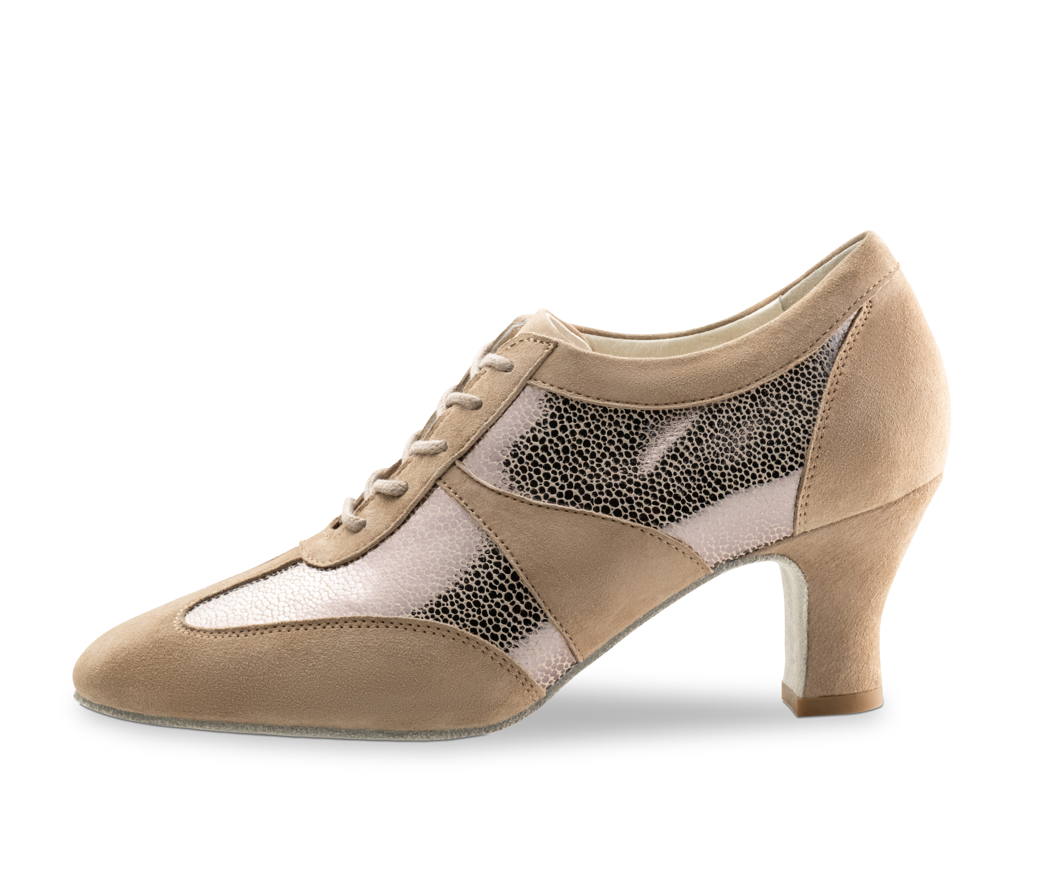 Alison Samtziege Taupe/Tapira Antik Beige