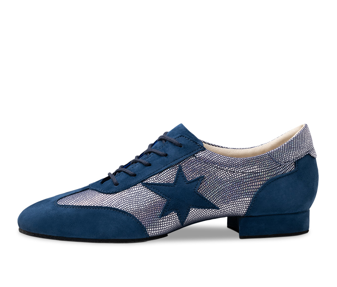 Ariana 15 Samtziege puntini blau