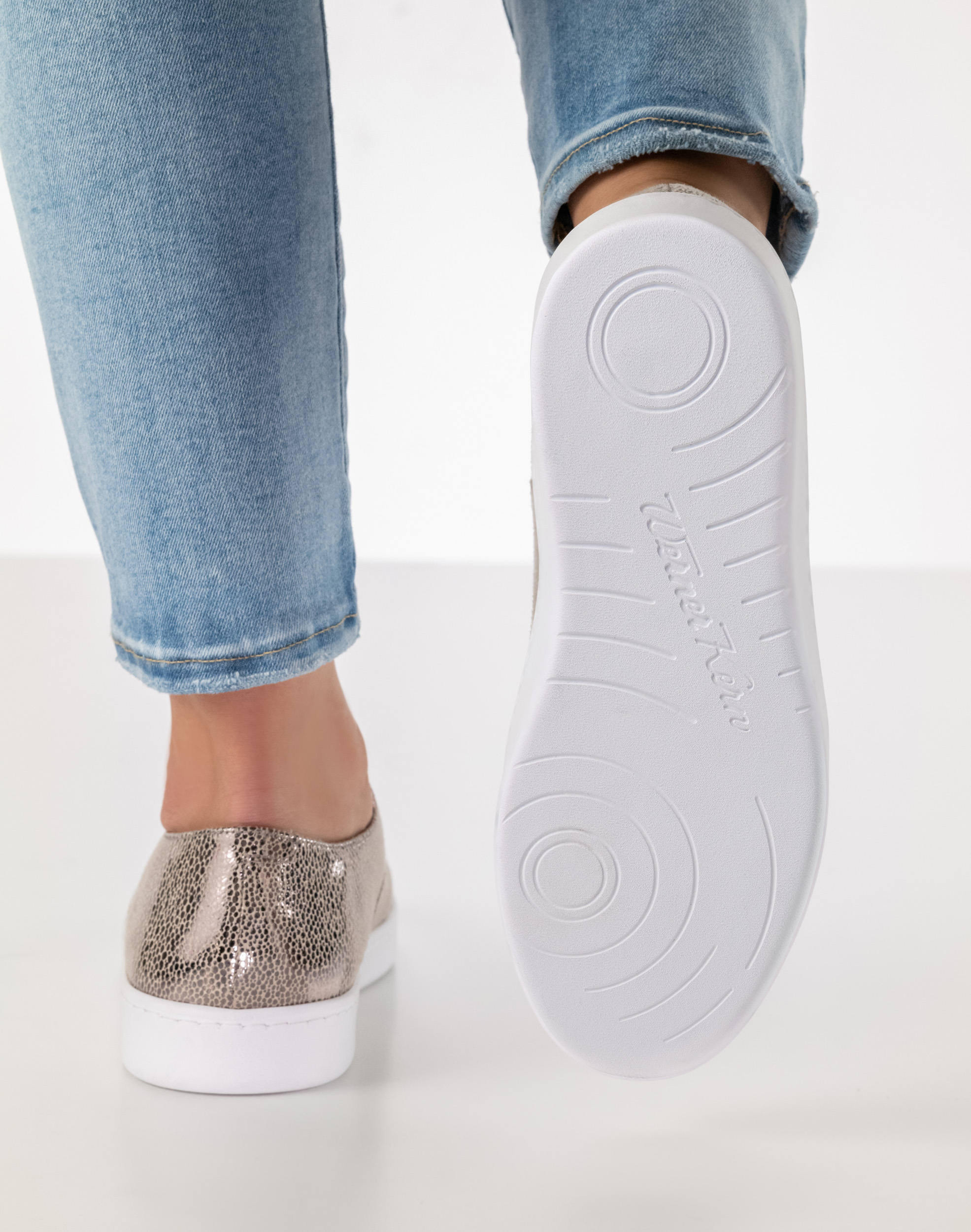 Whitney Print antik-beige