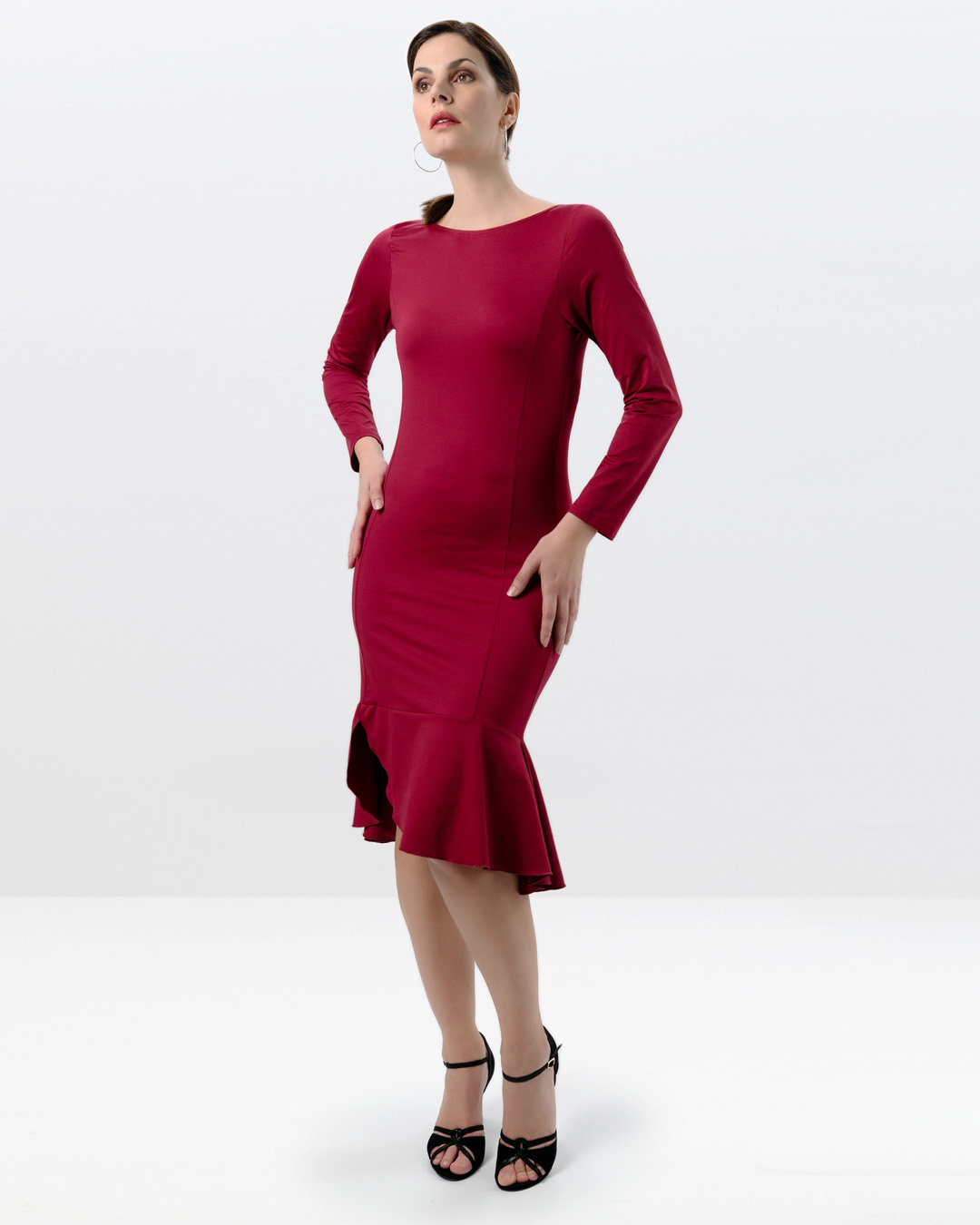 Tanzkleid Zuri Bordeaux