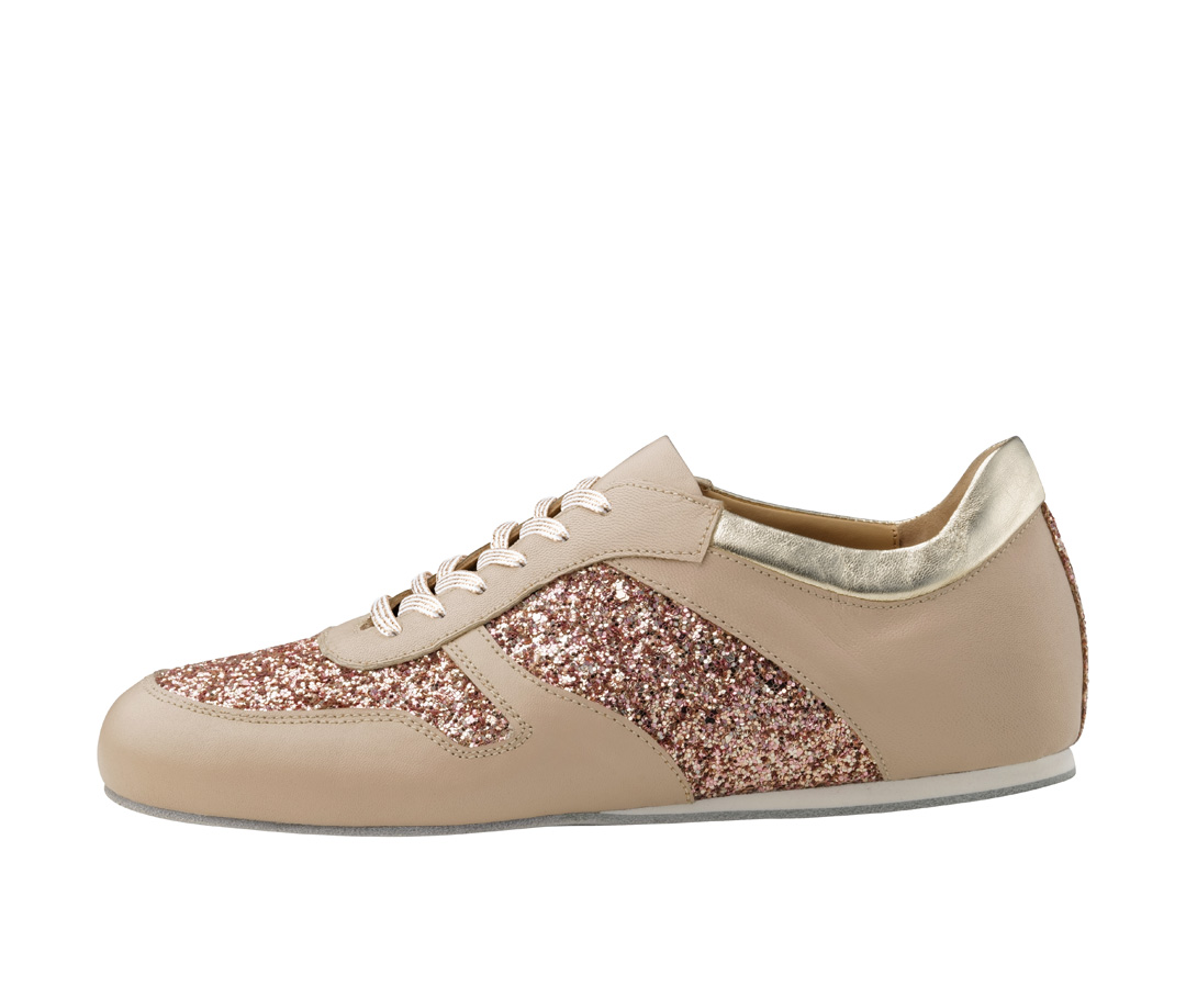 Street-Style Tanzsneaker glitzernd