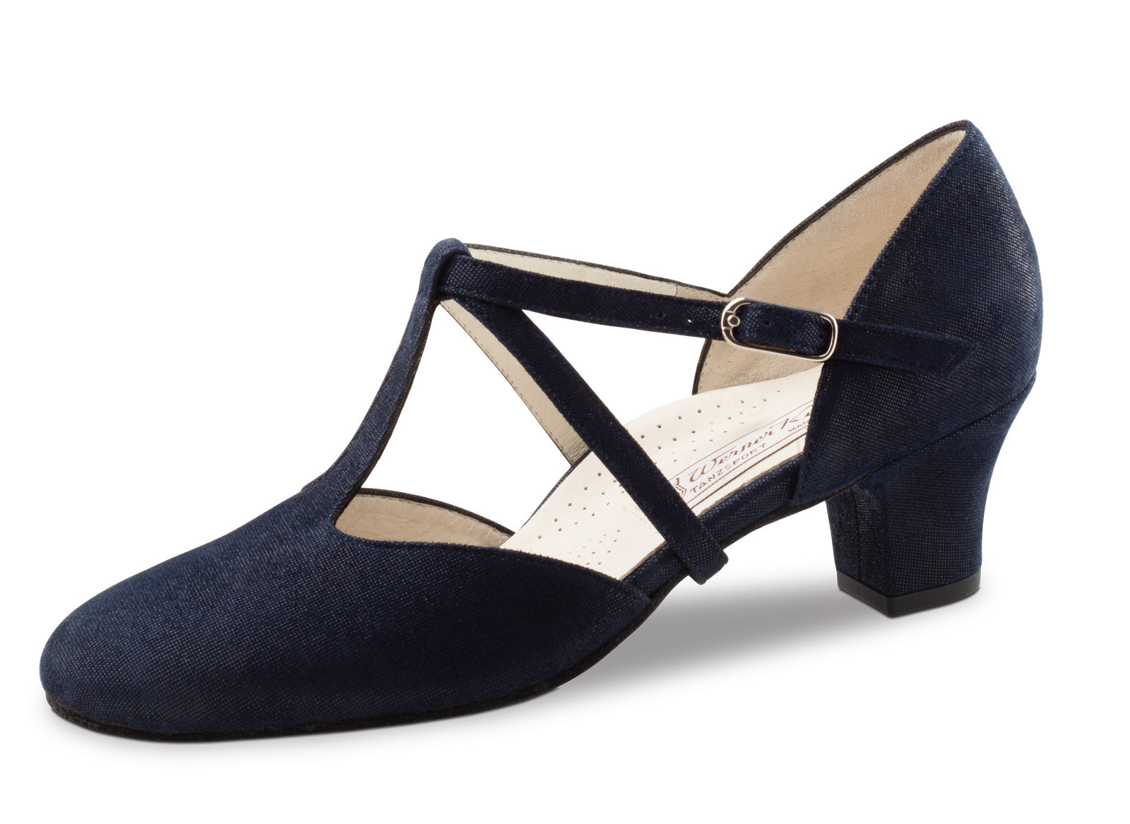 Tanzschuhe geschlossen Comfort Glitzer Standard