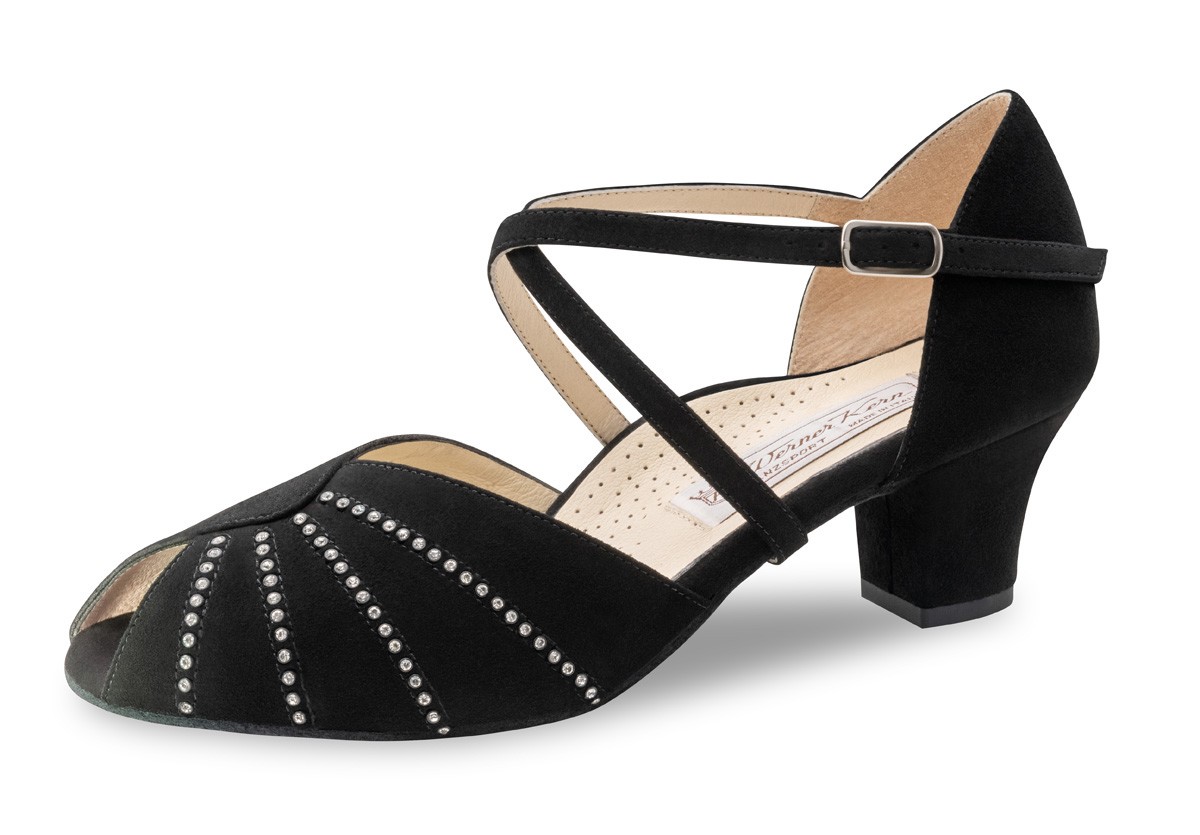 Salsa Tanzschuhe Strass Latein