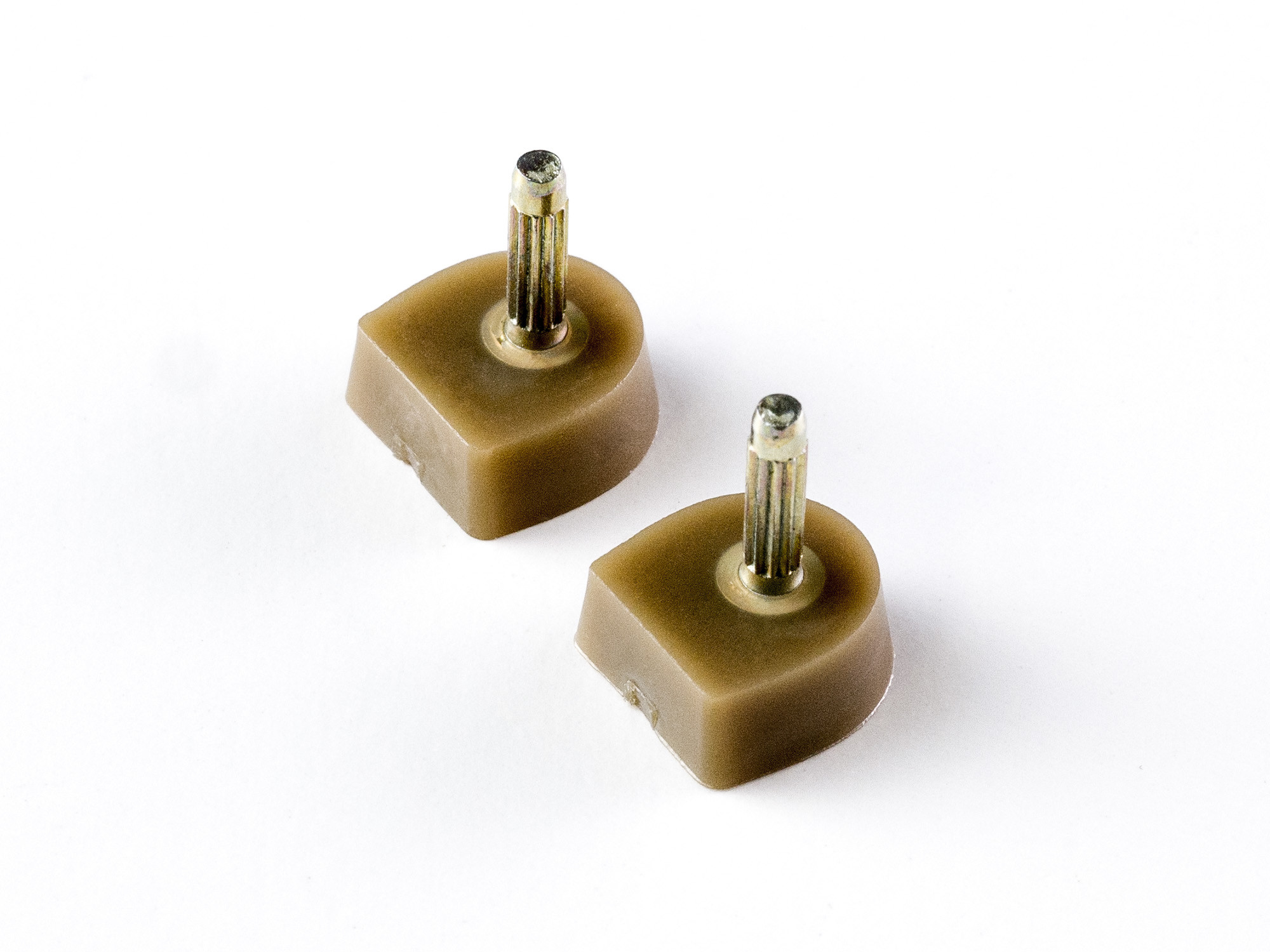 Absatzfleck für 6cm Absatz braun