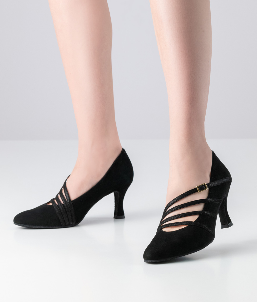 Tanzschuh elegant geschlossen Riemchen