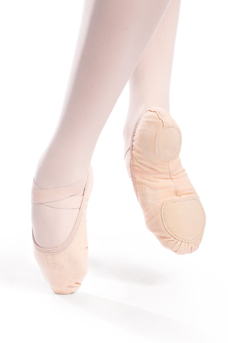 Ballettschläppchen-SD16 Weiß