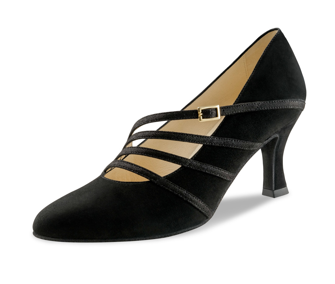 Tanzschuh elegant geschlossen Riemchen
